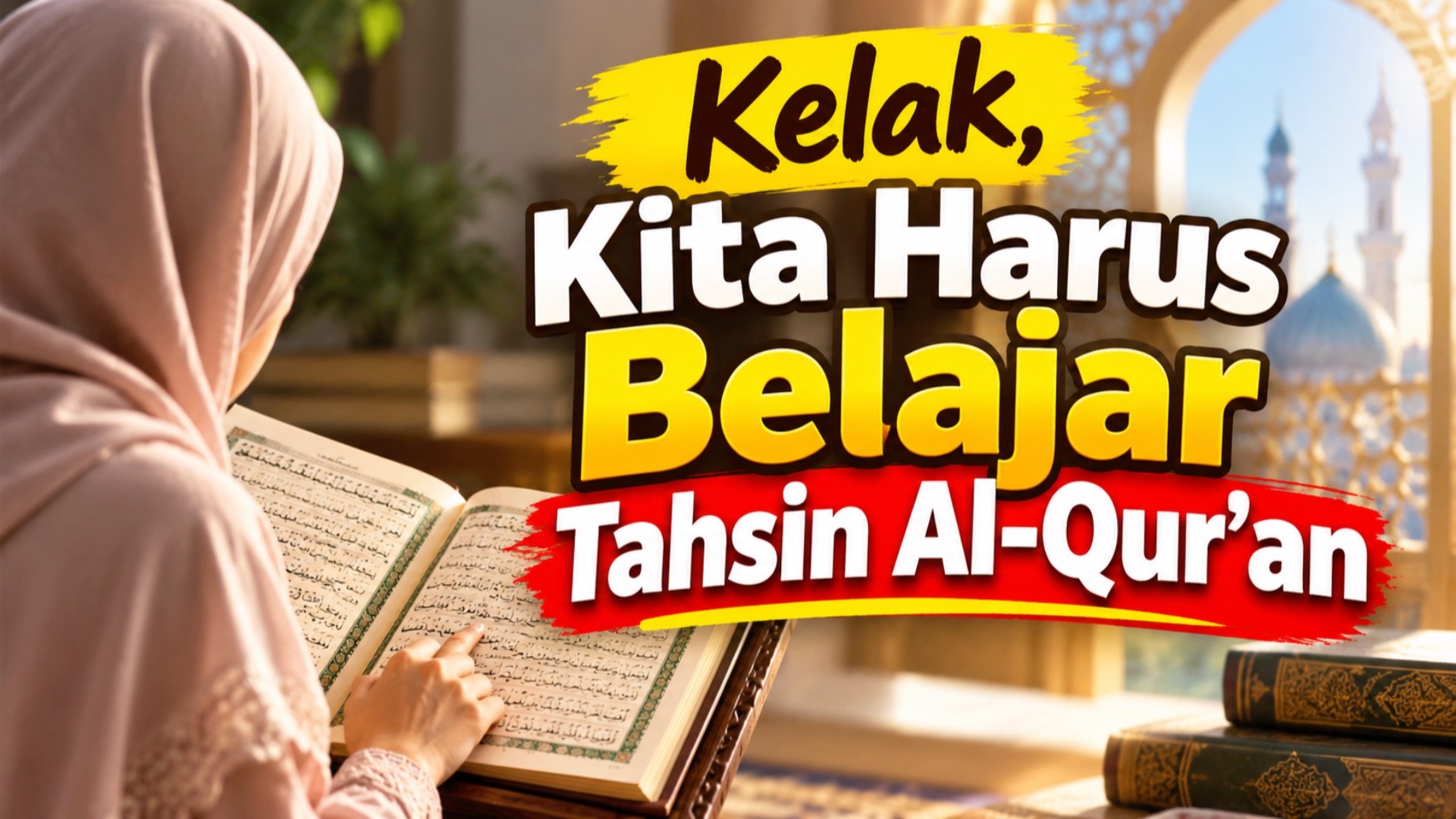 Kelak,  Kita Harus Belajar Tahsin Al-Qur’an