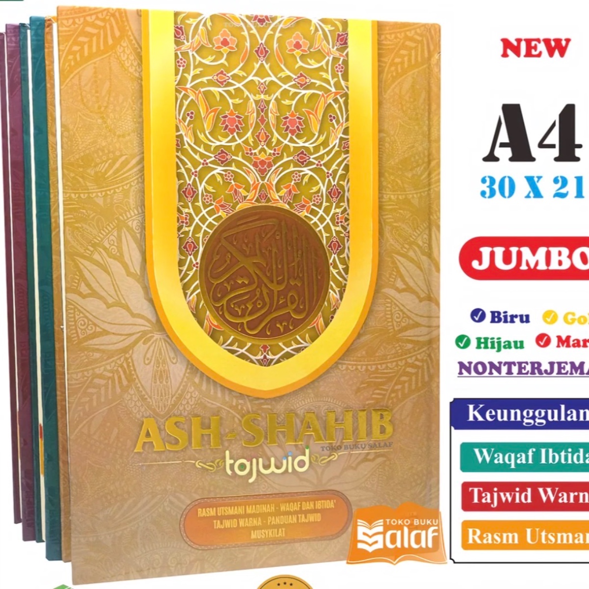 Al QURAN ASH SHAHIB JUMBO NON TERJEMAH